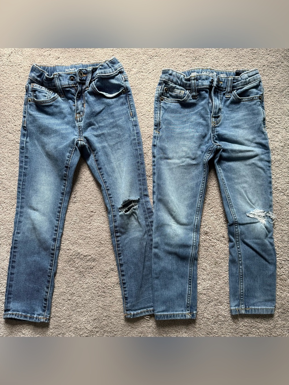 Boys' Distressed Jeans Old Navy and Cat & Jack